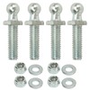 TKSE Car Gas Strut Ball Studs,4Pcs 10mm Ball Studs, 5/16‑18