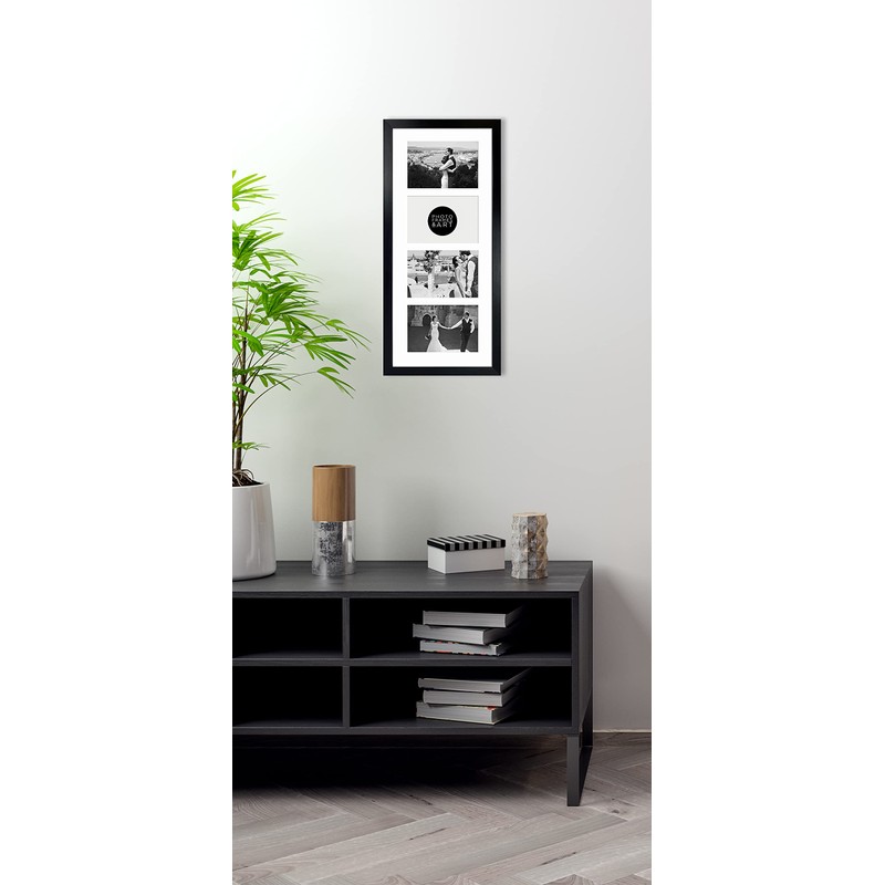 pf+a REAL GLASS Multi Aperture Picture Frame for x4 6x4
