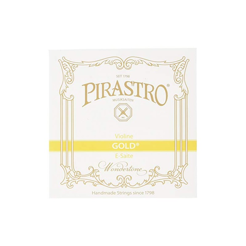 PIRASTRO Gold E線ループエンド ゴールド バイオリン弦 E3158(2本セット)