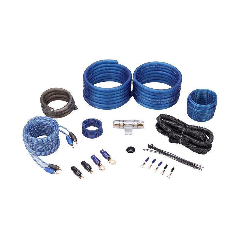 Rockville RD1000.1 4000w Peak/1000 Watt RMS Mono Car Amplifier+Amp Wire