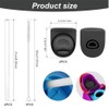 lucktao Replacement Stopper Compatible with Owala FreeSip,4pcs Stopper, 4pcs Straws