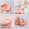 Limpiador de brochas de maquillaje