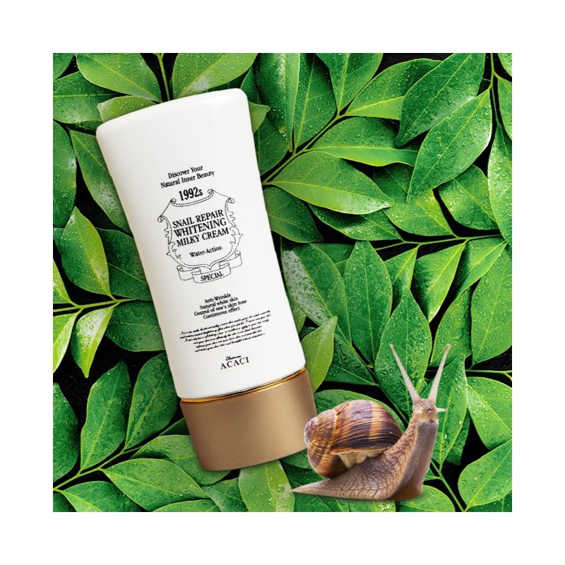 Chamos Snail Tone Up Cream Snail Repair Whitening Milky Cream