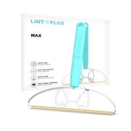 MAX LINTPLUS Pet Hair Remover - 2X Larger Cleaning Head, Adjustable 2-in-1 Handle (Extended & Compact Modes), Effortless Fur Removal from Carpets, Furniture, Bedding & Upholstery