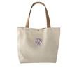 WISHOW Canvas Tote Bag, A4 Size, Large Capacity, Canvas Shoulder