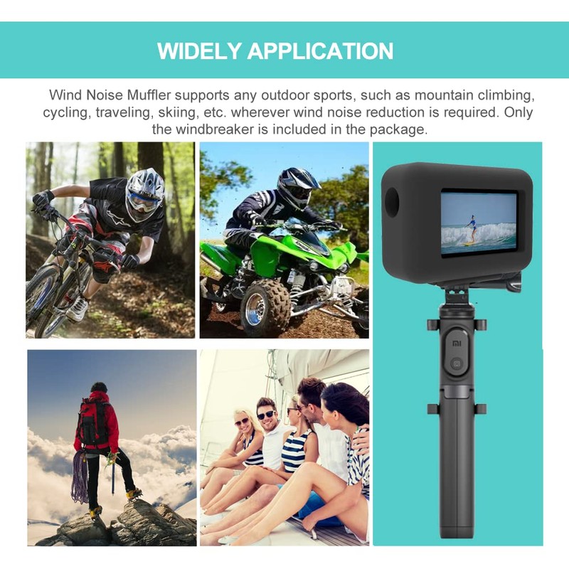 MEKNIC Windscreen Windslayer Cover Housing Frame Case for DJI OSMO
