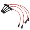 4Pcs/Set Spark Plug Wire Set Ignition Cable Kit 90919‑22400 Replacement