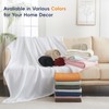 PHF Ultra Soft Waffle Weave Blanket Queen Size 90"x 90"-