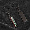 OYDDL Universal Car Logo Cover Metal Carbon Fibre Keyring Emblem