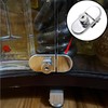 LC LICTOP No Drill Showcase Lock for 0.2-0.3 inch Glass,
