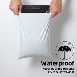 KKBESTPACK Poly Mailers Shipping Envelope Self Sealing Bags (12x15.5 50pc)