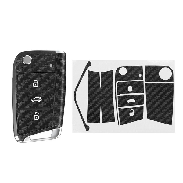 kwmobile 2 x Key Foils Compatible with VW Golf 7