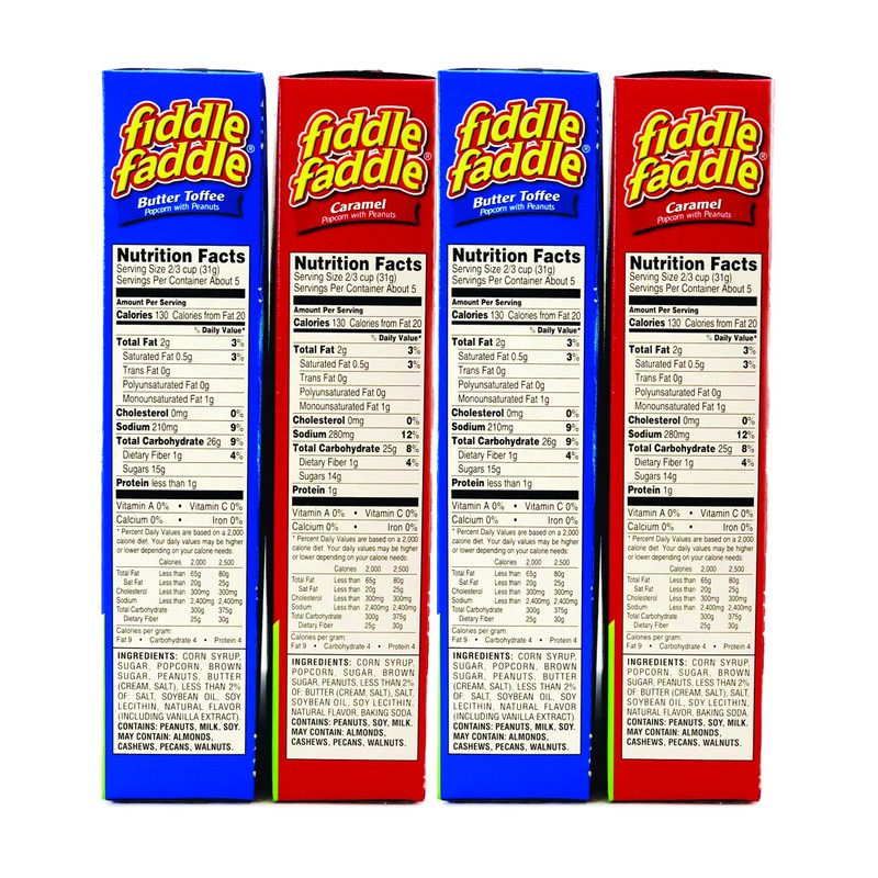 Fiddle Faddle Carmel Popcorn - The Two BEST Flavors All