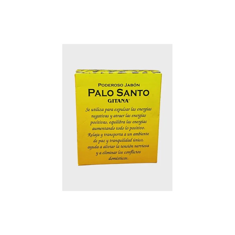 Jabón Gitana Con Palo Santo Limpieza Energética Protección