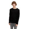 Tom Tailor Denim Men's Textured Jumper, 29999 - Black, l