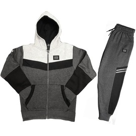 GUBA® Kids Boys Girls Tracksuit HNL Designer Fleece Hoodie and Bottom Jogging Suit 5-13 Years (Charcoal Grey, 11-12 Years)