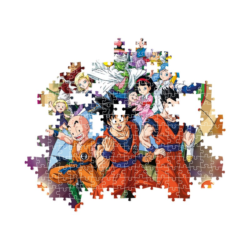 Clementoni - Dragonball Dragonball-1000 Pieces, Poster Included, Anime, Manga, Superhero