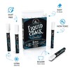 Liquid Chalk Marker Pen - White Dry Erase Marker -