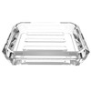 Linkidea 2 Pack Rectangle Glass Soap Dish, Bar Soap Sponge