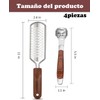 Lima para pies ZCNPIA 4 piezas de acero inoxidable –
