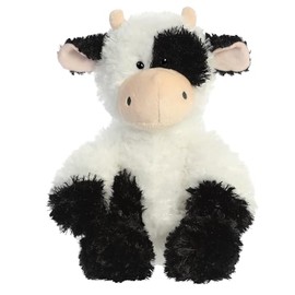 Aurora® Snuggly Tubbie Wubbies™ Cow Stuffed Animal - Comforting Companion - Imaginative Play - White 11 Inches
