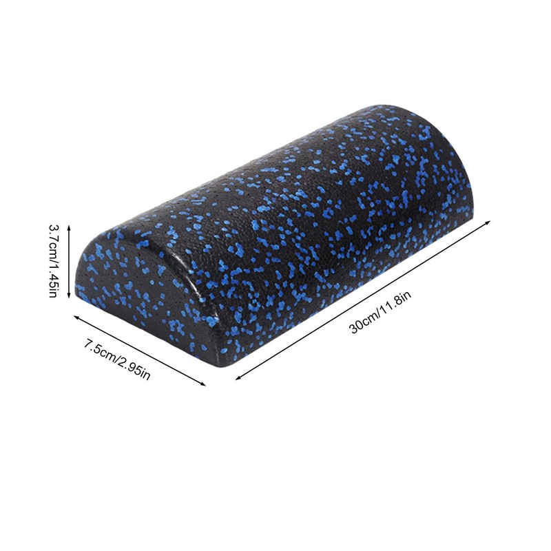 Foam Rollers For Muscle Massage, Half-Round Full Body Athletic Massager,