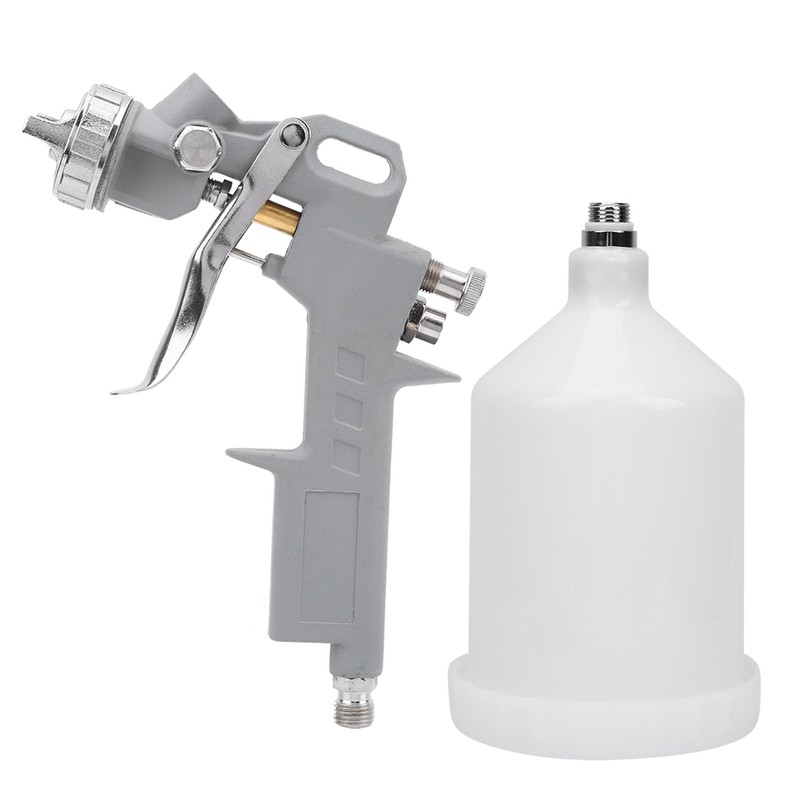 S‑990P Pneumatic Paint Sprayer Upper Pot Airbrush Furniture Car Painting