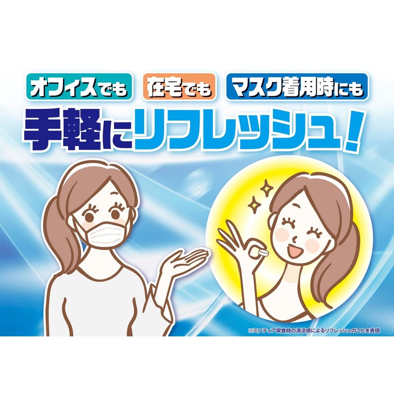 Asahi Group Food Mintia Wild & Cool 50 Tablets