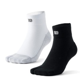 [ONEHUNDRED ATHLETIC] NODAL x 100A SHORT SOCKS SET, multicolor (black / white)