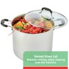 T-fal Specialty Stainless Steel Stockpot 12 Quart Oven Safe 350F