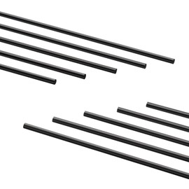 FAKILO Carbon Fiber Rod 3 X 310 MM - 100% Matte Carbon Fiber Rods 10 Pack for RC Airplane, Kite Skeleton Handmade, Fishing Rod Repair, Tent Stand