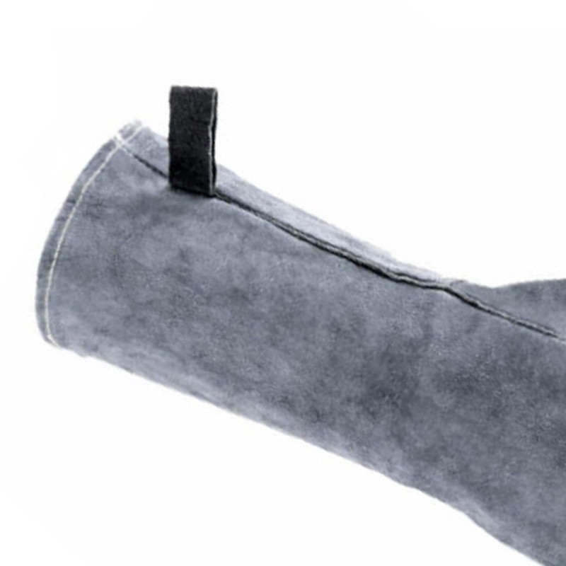 1 Pair Forge Welding Gloves High Temperature Resistant Cowhide BBQ