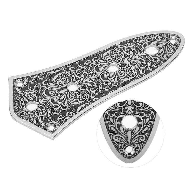 Bass Control Plate Aluminum Alloy Carved Board Volume Switch for