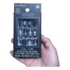 Susett Skull Store Uñas Postizas Skeleto White Press On Nails