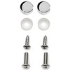 BLVD 1x "S SPORT LOGO" 3D Emblem Stainless Steel Chrome