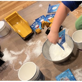 Instant Snow Powder to Use for Exploring Absorption, Evaporation and Polymers in Science Activity for Kids - 40 Packs