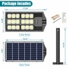 Mutois Solar Lights Outdoor, IP66 Waterproof Dusk to Dawn Bright