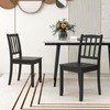 Giantex Farmhouse Dining Chairs Set of 2, Modern Kitchen Chairs