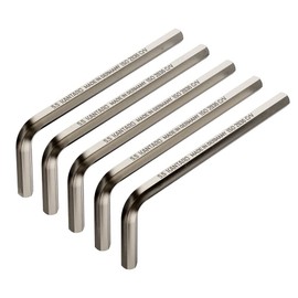 KANTARO 2133 Hex Key 5.5 mm (Pack of 5) Made in Germany - Allen Key for Hexagon Socket Fence Screws