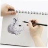 Operitacx 4pcs Sketching Paper Drawing Notebook Wire Bound Book Pad