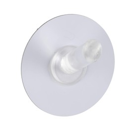 Wenko 21795100 5 x 2.5 x 5 cm Medium Plastic Fixing without Drilling Static-Loc Hook, White