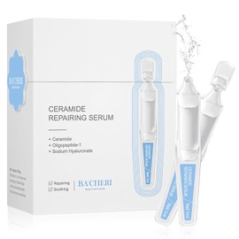 Sérum Facial Reparador E Hidratante Con Ceramida Np, Ácido Hialurónico, Carnosina Y Vitamina E | Ampollas Hidratantes Para Todo Tipo De Piel | Sérum Antiedad Y Calmante, 15 Unidades/Caja