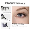 BIUDECO Luxurious Watermelon False Lashes 5 Pairs Thick Curly Lashes