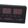 LED Number Clock Large Big Digital Display with Temperature Wall