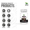 Maca Negra, Black Maca 100 Cápsulas, Calidad Premium Sabor Natural