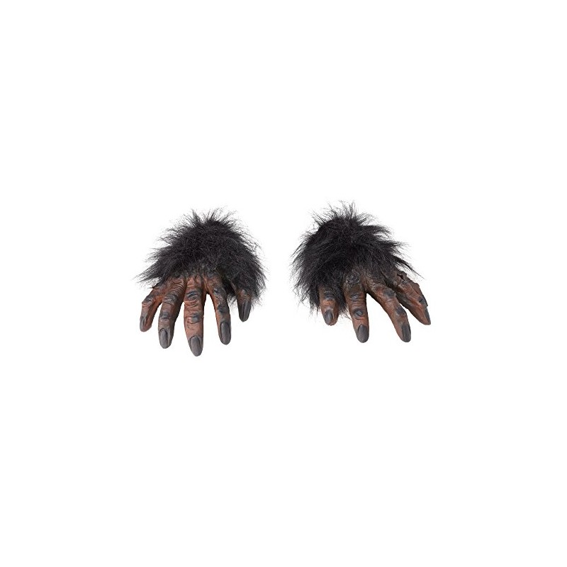 Bristol Novelty MD162 Hairy Hands | Brown | Pack of