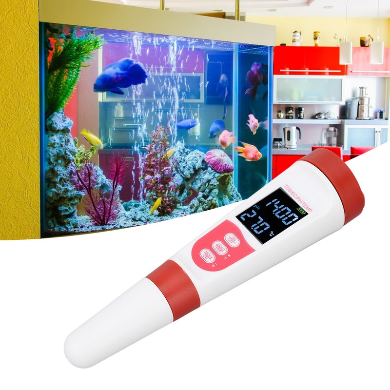 Water Quality Tester 4 in 1 PH TDS EC TEMP