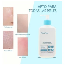 Pielrápida Gel Limpiador Facial con ácido Salicílico Piel Grasa y Tendencia a Imperfecciones Limpieza para Piel Grasa 236ml