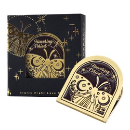 Dizdkizd Vintage Metal Clip for Journals, Planners, Notebooks, Brass Colored Book Clip Little Binder Clip for Page Holder, Book Mark - Butterfly