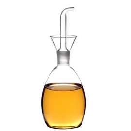ELETON Planet Glass Oil Decanter and Cruet 10 Ounces